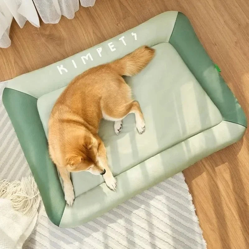Summer Cooling Pet Bed – Breathable Blanket Cushion for Small & Medium Dogs and Cats
