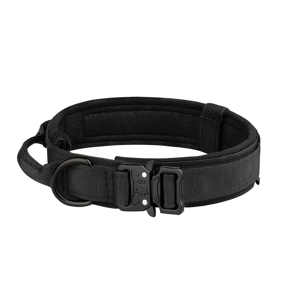 Tactical Dog Harness, Leash & Collar Set – Adjustable Military Pet Vest for Medium & Large Dogs