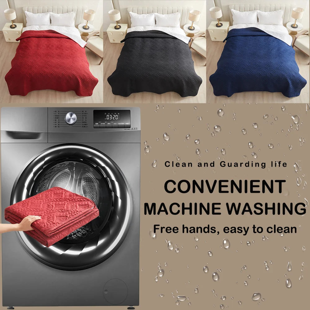 Anti-Leaking & Non-Slip Dog Bed Cover: