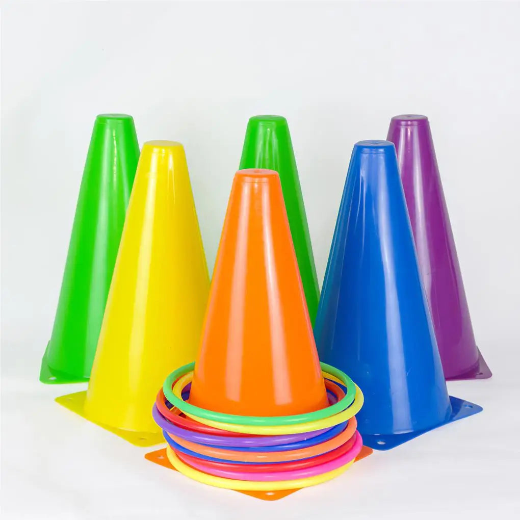 Agility Speed Ladder Nylon Straps Marking Discs Exerciser Resistance Drag Parachutes Sports Running Warm-Up Training Ladder Tool