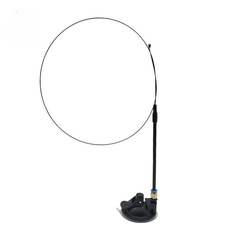 Hands-Free Bird & Feather Cat Wand – Suction Cup Interactive Toy with Bell