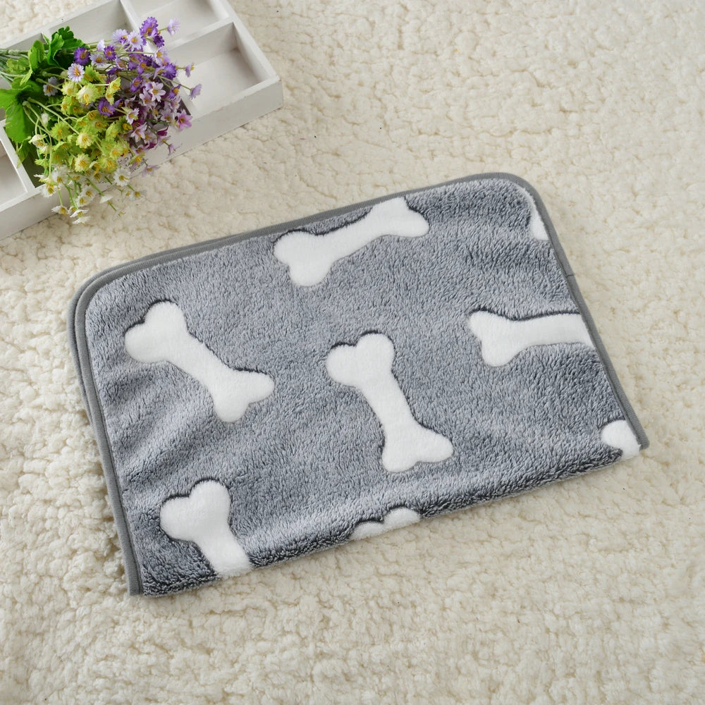 Cozy Dog Bed Mat with Cute Prints