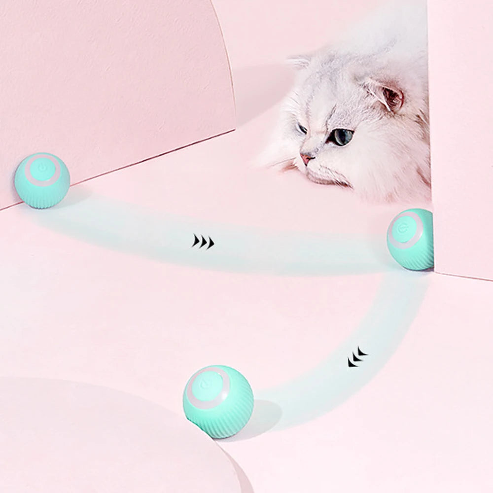 🐱 Smart Cat Toy – Interactive Automatic Rolling Ball for Cats