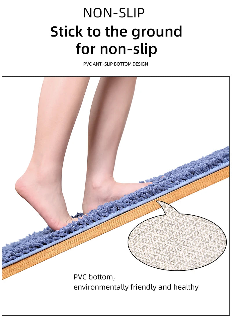 Chenille Plush Pet Mat – Soft Absorbent Dog & Cat Bed Pad, Cozy Seat Cushion for Crates, Bathroom & Pet Lounging