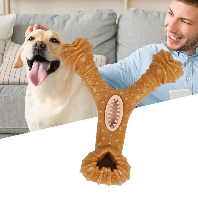 Dog Treat Dispensing Chew Toy – Bite-Resistant Food Dispenser 🐾🍖