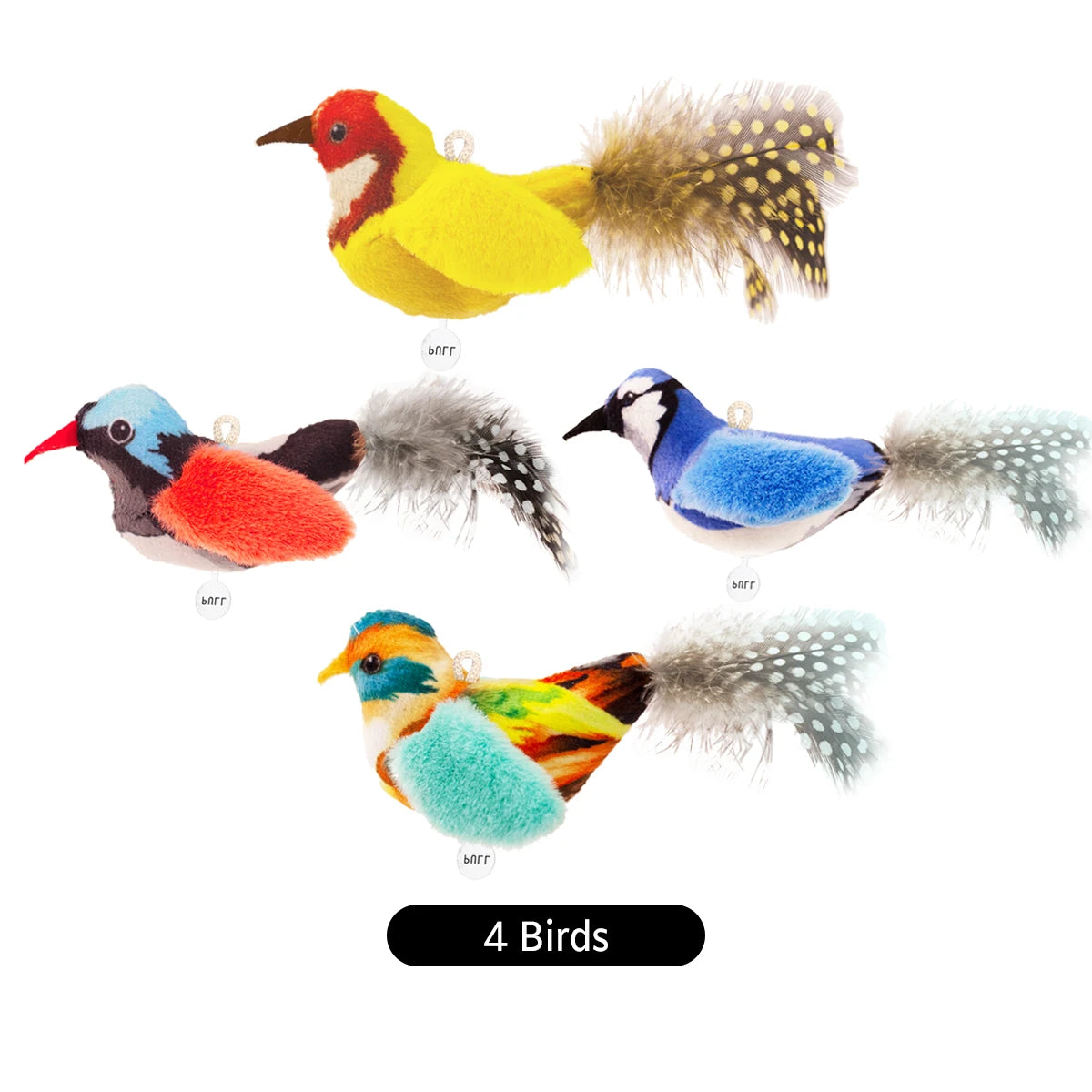 Chirp Bird Interactive Cat Toy with Realistic Sound 🐦🐾