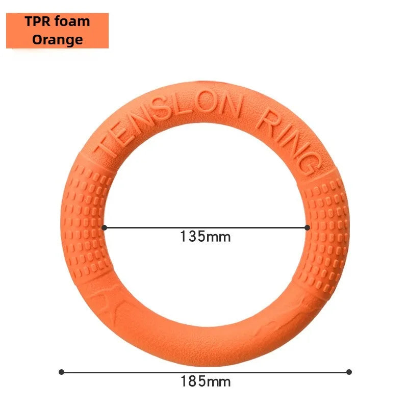 Dog Flying Disk Training Ring – Floating TPR Toy 🥏🐾