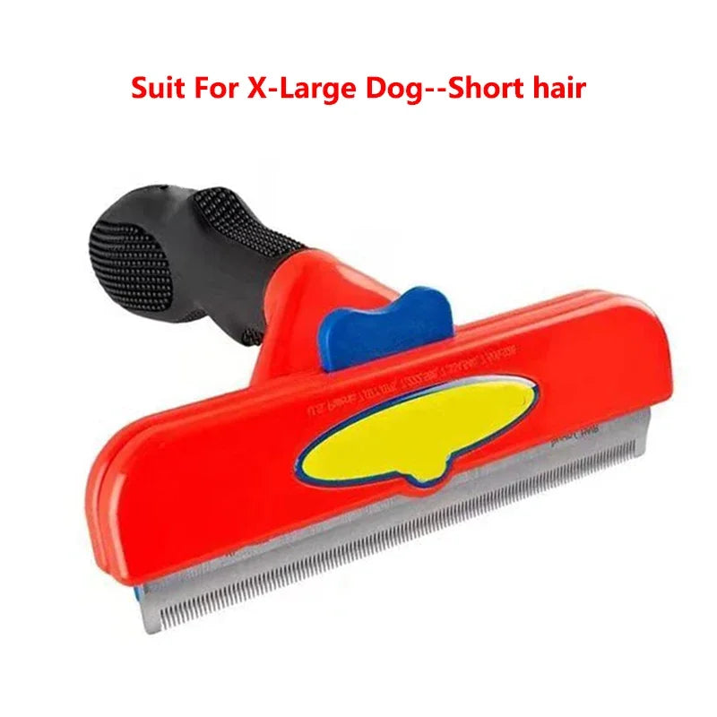 🐶 Dogs & Cats Hair Shedding Massage Comb – Pet Grooming Brush for Hair Removal & Massage