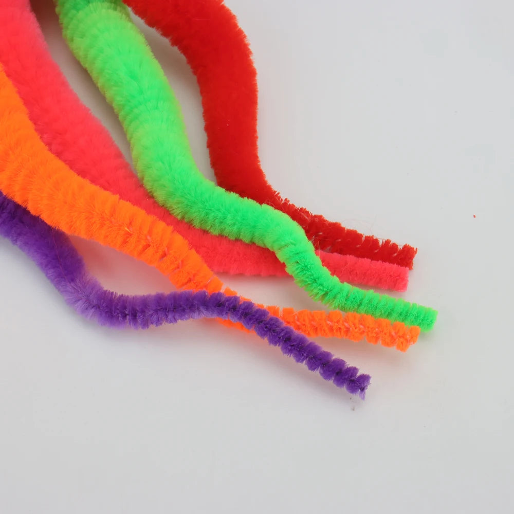 Plush Long Tail Cat Toy – Interactive Ball with Wood Ring for Training