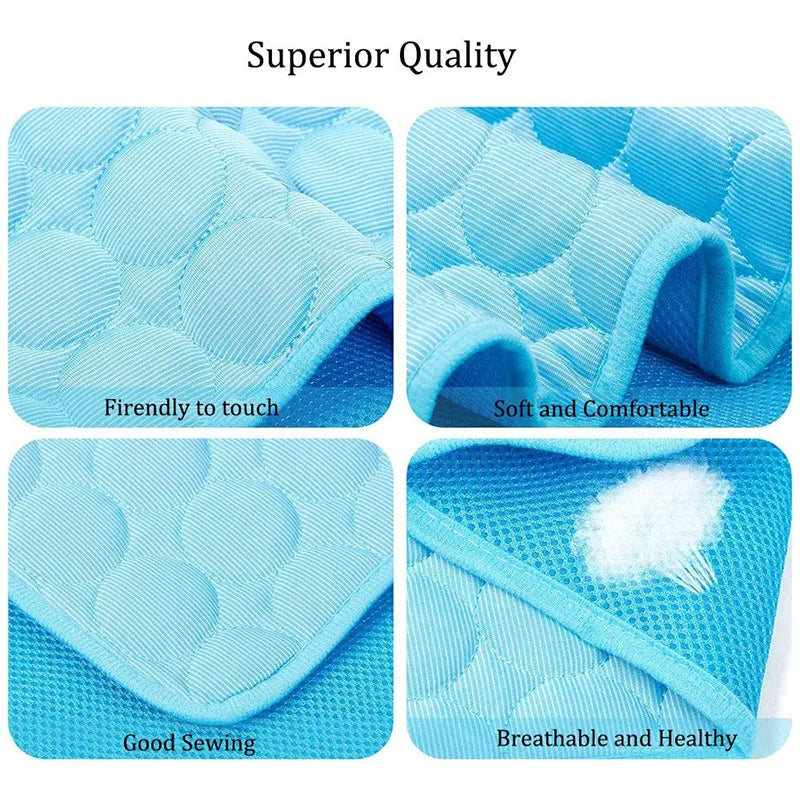 Cooling Cage Liners for Guinea Pigs – Breathable Summer Pee Pads for Small Animals, Rabbits, Chinchillas & Hamsters