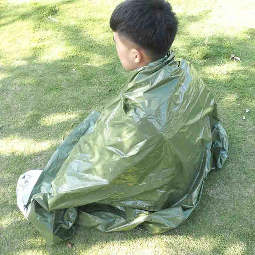 Emergency Thermal Blanket – Waterproof, Windproof Survival Rescue Blanket for Outdoor First Aid & Camping