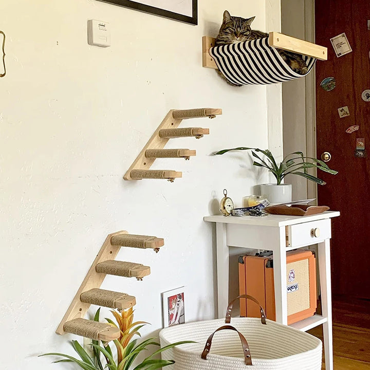 🐾 180cm Large Cat Tree Tower – Multi-Level Indoor Cat Playground with Hammock & Scratching Posts