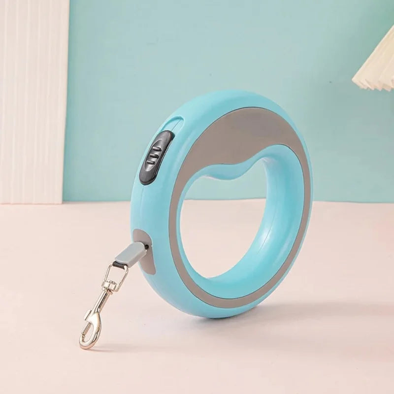 🐾 Automatic Retractable Dog Leash – 98" Shock-Absorbent Lead with Lock Button