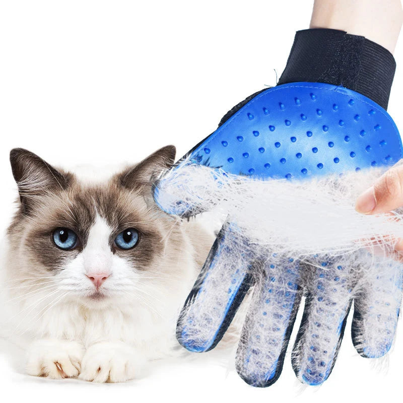 🧤 Hot-Selling Pet Hair Removal Glove – Grooming & Massage Brush for Cats & Dogs