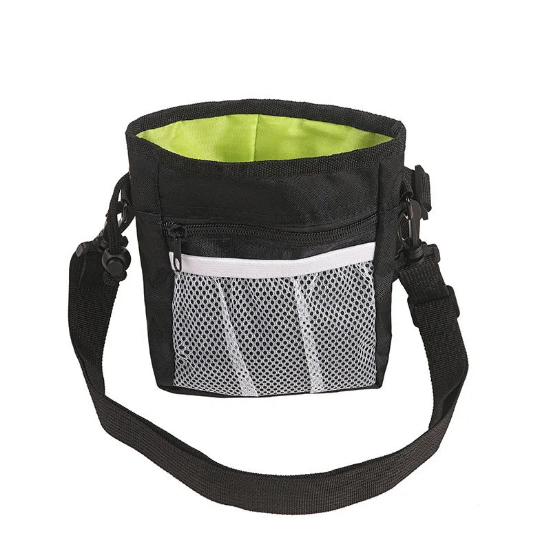 Portable Dog Training Waist Bag – Outdoor Pet Treat Pouch with Storage Pocket for Snacks, Bait & Rewards