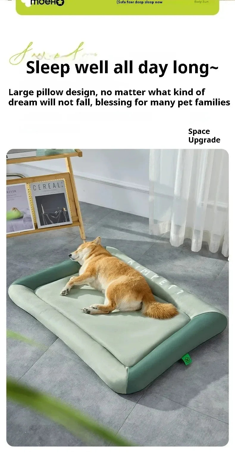 Summer Cooling Pet Bed – Breathable Blanket Cushion for Small & Medium Dogs and Cats