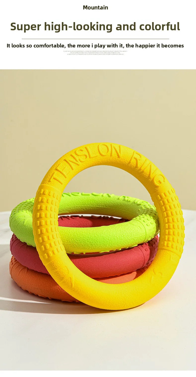 Dog Flying Disk Training Ring – Floating TPR Toy 🥏🐾