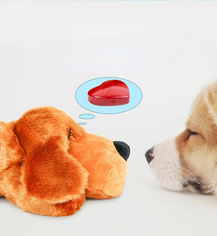 FOYO Heartbeat Puppy Toy – Plush Comfort Doll for Dog Anxiety Relief, Sleep Aid & Behavioral Training