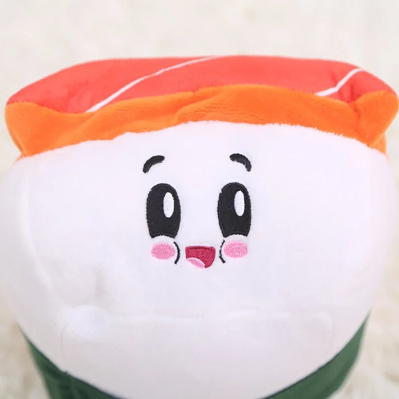 🍣 Sushi Cat Toys – Fluffy Sushi Roll Pillow for Kittens & Cats 🐾💤