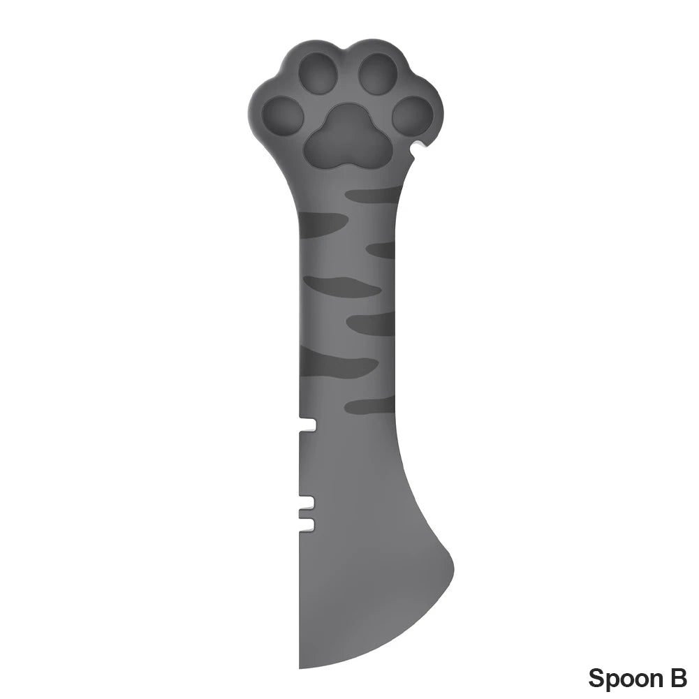 🥄 Multifunction Pet Canned Spoon – Jar Opener & Feeding Scoop for Dogs & Cats