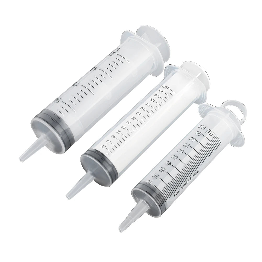Multifunction Large Capacity Syringe with Hose – 100ml-550ml Pet Feeding, Oil, Fluid Injector