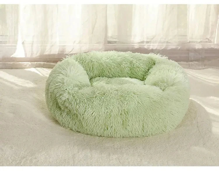 Winter Plush Rectangle Dog Bed – Warm Pet Sofa Mat for Small, Medium & Large Dogs & Cats