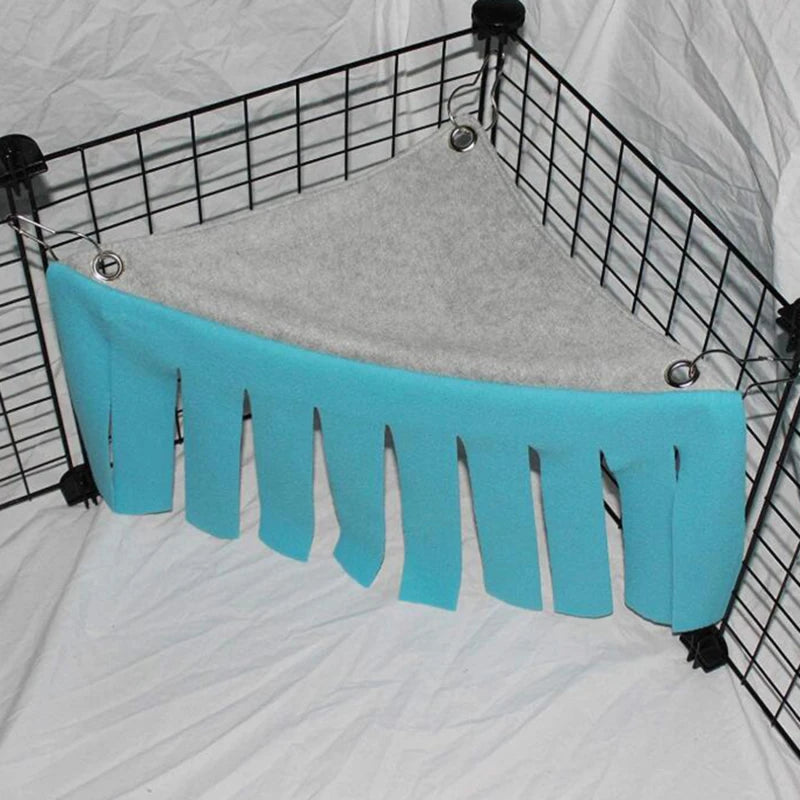 Tassel Strip Hanging Pet Tent Hideout – Hammock Curtain Nest for Guinea Pig, Hamster, Hedgehog & Small Pets