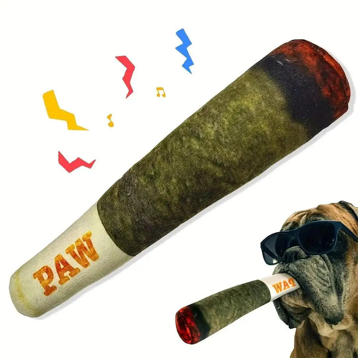🐾 Interactive Dog Joint Sound Plush Toy – Durable & Fun Chewing Squeak Toy