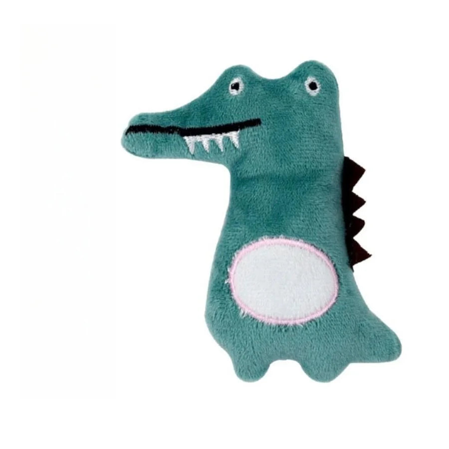 Cartoon Plush Cat Molar Bite Toy – Interactive Chew Toy for Cats