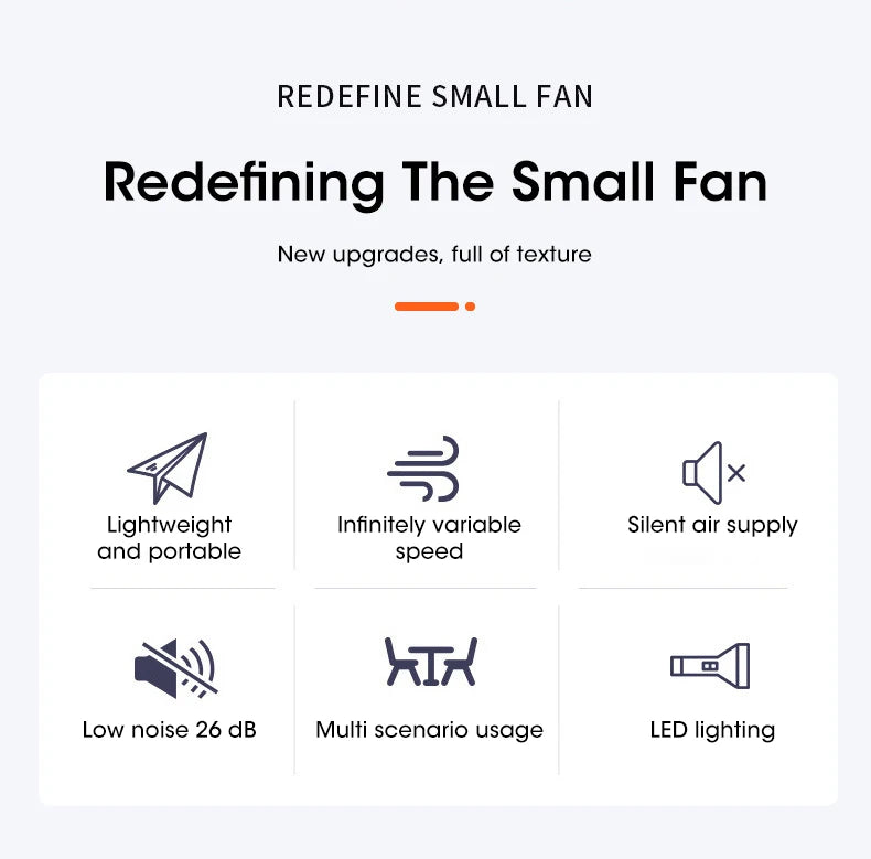 2024 Rechargeable Camping Fan with LED Light – 7800mAh Battery, Hook & Desk Mount for Tent, Car, or Outdoor Trips