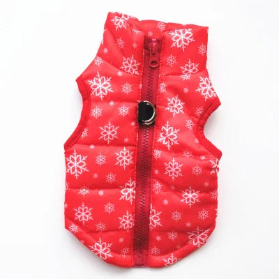 Winter Warm Dog Jacket – Windproof Pet Coat for Small Dogs, Chihuahua, French Bulldog, Yorkie