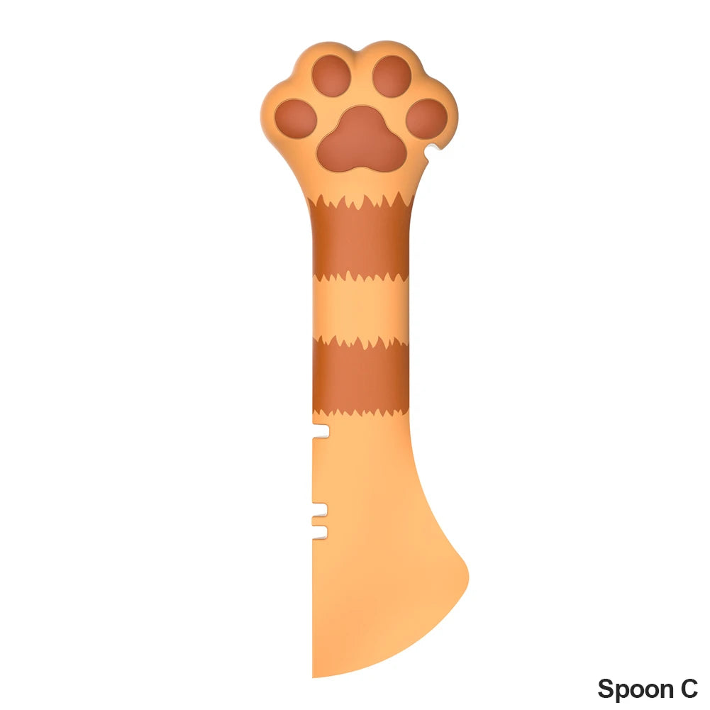 🥄 Multifunction Pet Canned Spoon – Jar Opener & Feeding Scoop for Dogs & Cats