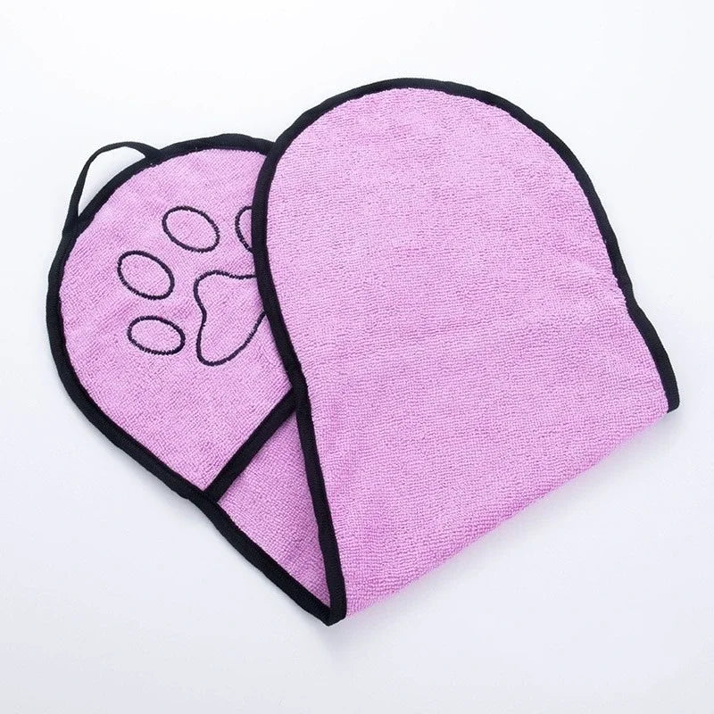 Super Absorbent Quick-Dry Pet Bath Towel – Large Towel for Dogs & Cats