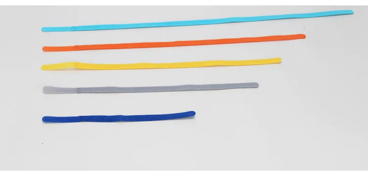 12pcs Adjustable Pet ID Collars – Hook & Loop Puppy and Kitten Identification Bands for Small Dogs & Cats