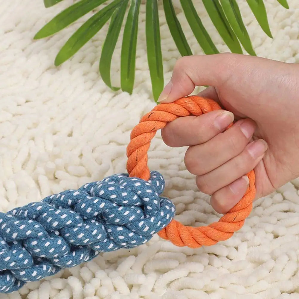 Indestructible Dog Rope Toy – Chew & Tug Training 🐕🪢
