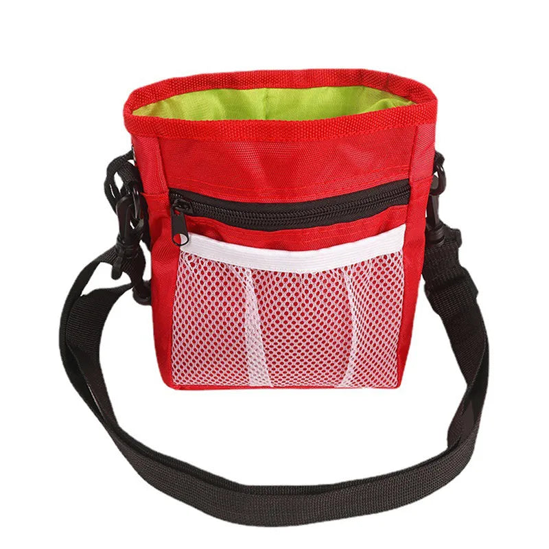 Multifunctional Dog Training Treat Pouch – Pet Snack & Food Bag with Waist Strap & Crossbody Option for Puppy Walking & Training