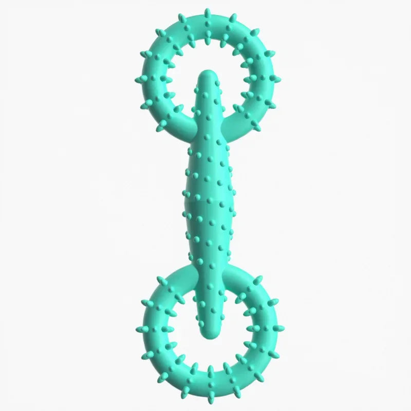 Indestructible Dog Pull Ring Toy – Interactive Chew Toy for Puppies, Teeth Cleaning & Boredom Relief