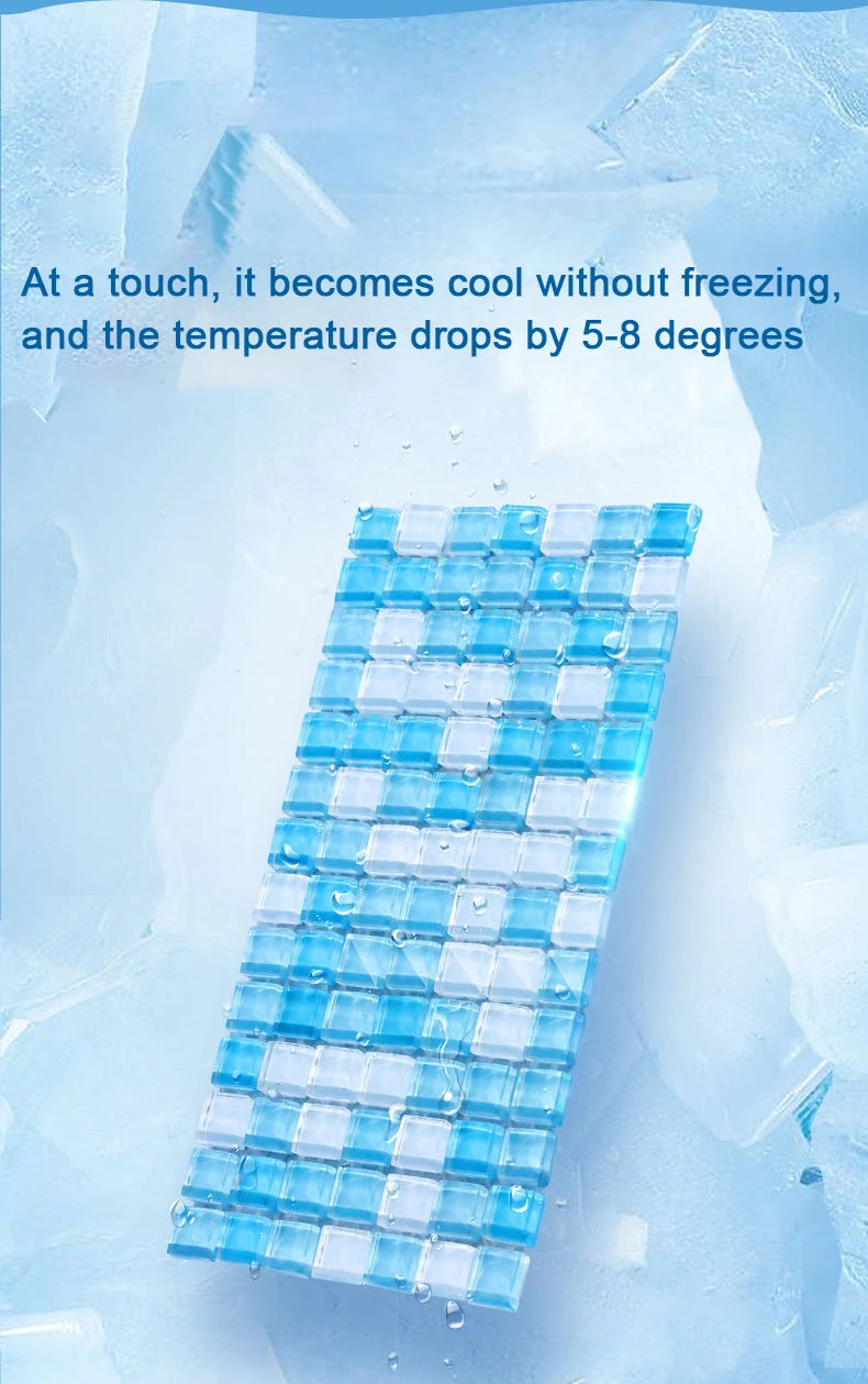 Summer Cooling Ice Mat for Small Pets – Heat Dissipation Pad for Hamsters, Rabbits, Chinchillas & Guinea Pigs