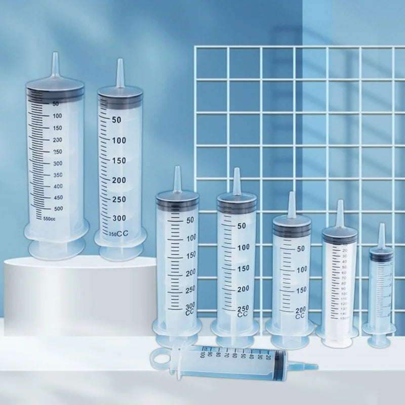 Multifunction Large Capacity Syringe with Hose – 100ml-550ml Pet Feeding, Oil, Fluid Injector