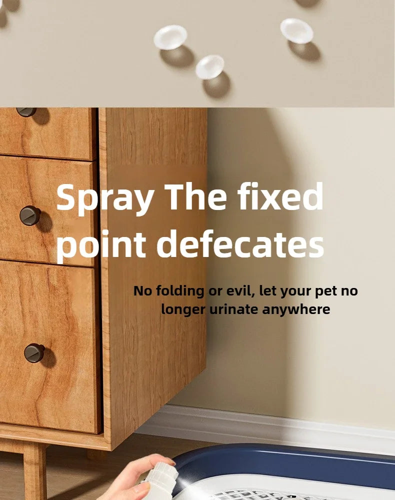 Extra Large Dog Toilet Tray – Splash-Proof, Reusable & Easy-to-Clean Indoor Pet Potty Training Pad Holder