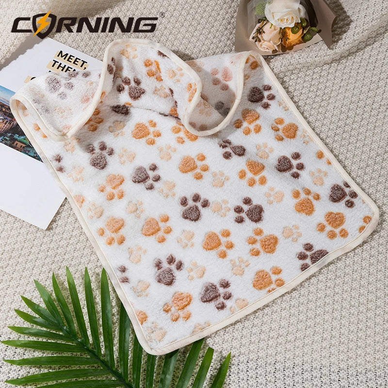 Super Soft Fluffy Pet Blanket 40x60CM – Warm Winter Cat & Dog Cushion Blanket