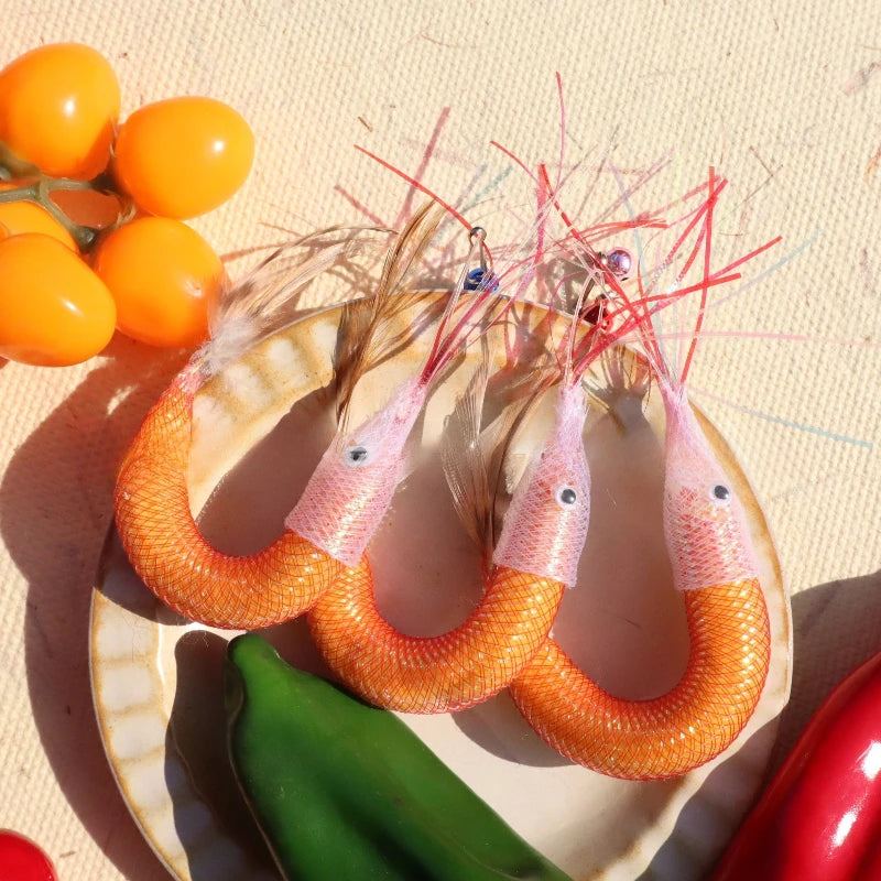 Feather Bell Cat Teaser Toy – Interactive Detachable Prawn Design for Kittens & Cats