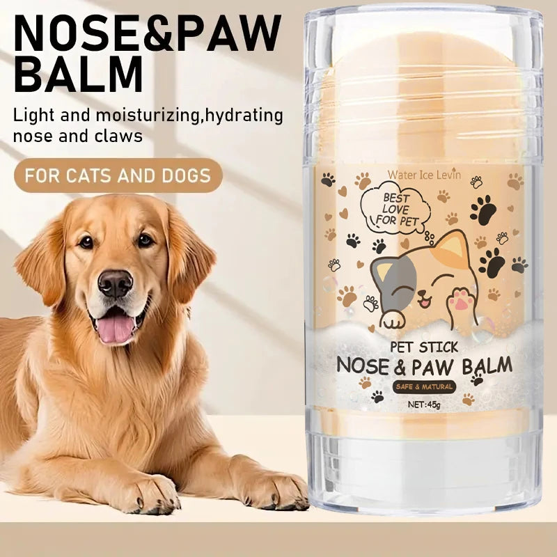 Pet Nose & Paw Balm – Moisturizing Cream for Dogs & Cats | Cracked Paw & Nose Repair