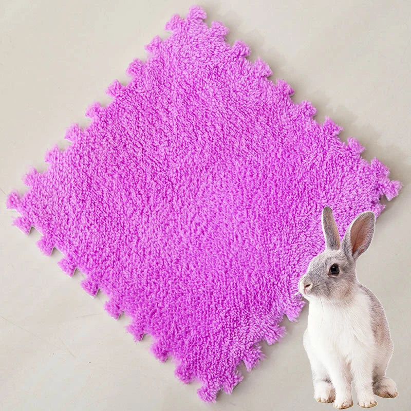 30×30cm Soft EVA Foam Pet Warming Pad – Small Animal Sleeping Mat for Guinea Pigs, Hamsters, Rabbits (1–10Pcs)