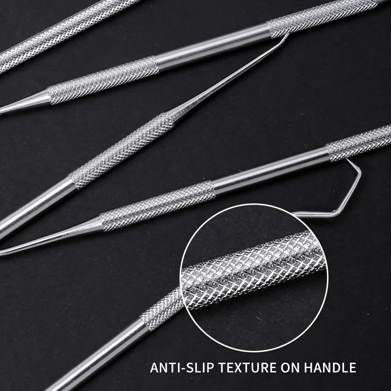 6pcs Soundwave Tartar Remover Kit for Dogs and Cats – Pet Dental Cleaning & Teeth Care Tool Set