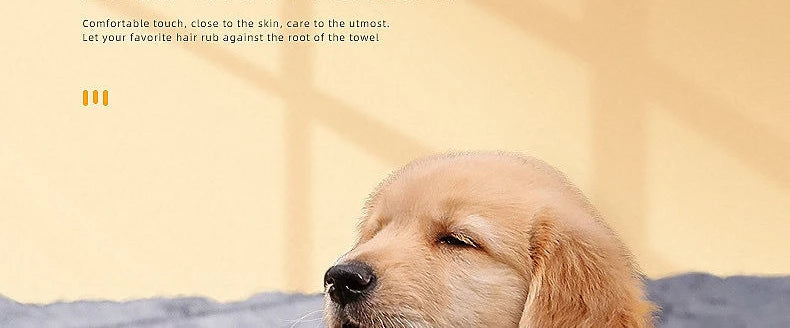 Pet Bath Towel Soft Microfiber Absorbent Dog Towel Puppy Cat Wash Cleaning Cloth Miniature Puppy Pet Products