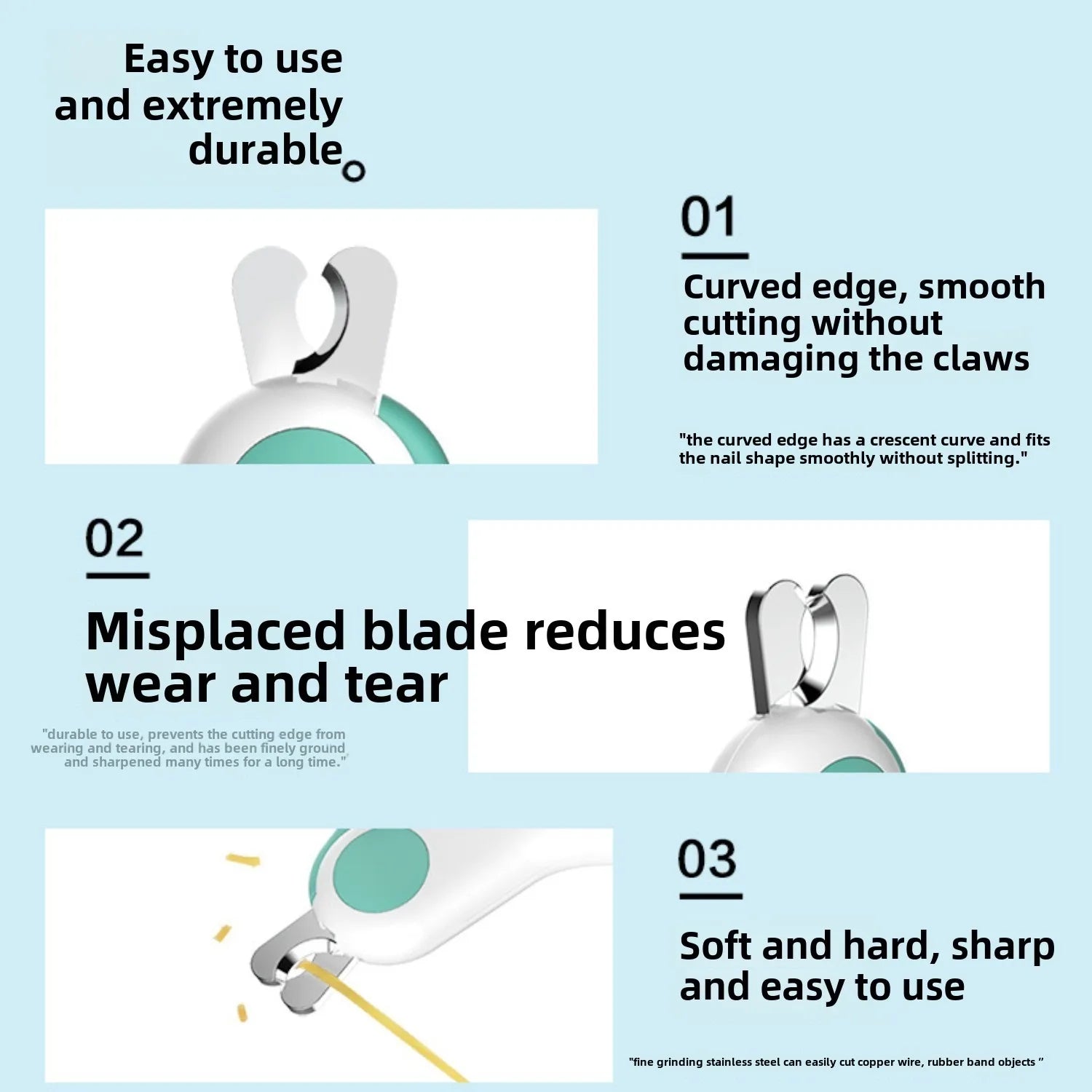 💡 LED Illuminate Blood Line Pet Nail Clippers – Safe, Precise Grooming for Dogs & Cats