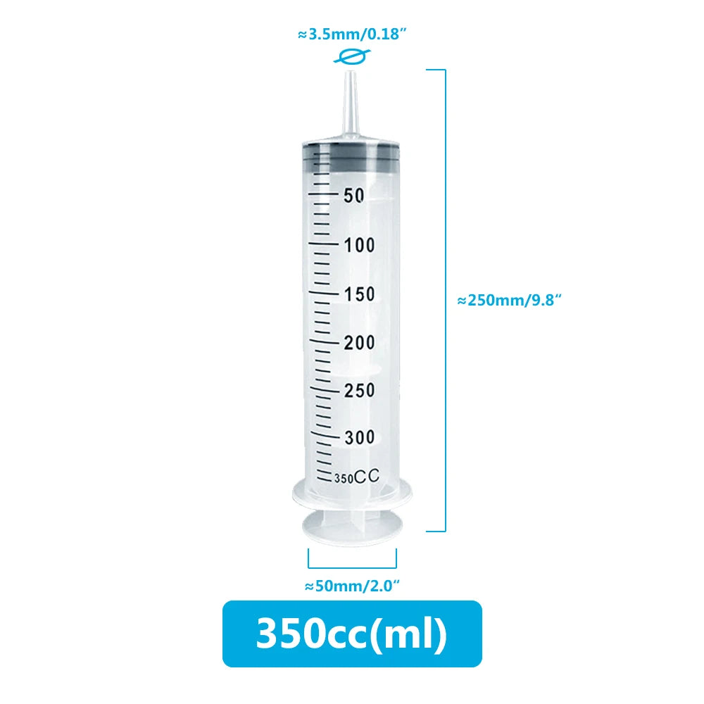 Multifunction Large Capacity Syringe with Hose – 100ml-550ml Pet Feeding, Oil, Fluid Injector