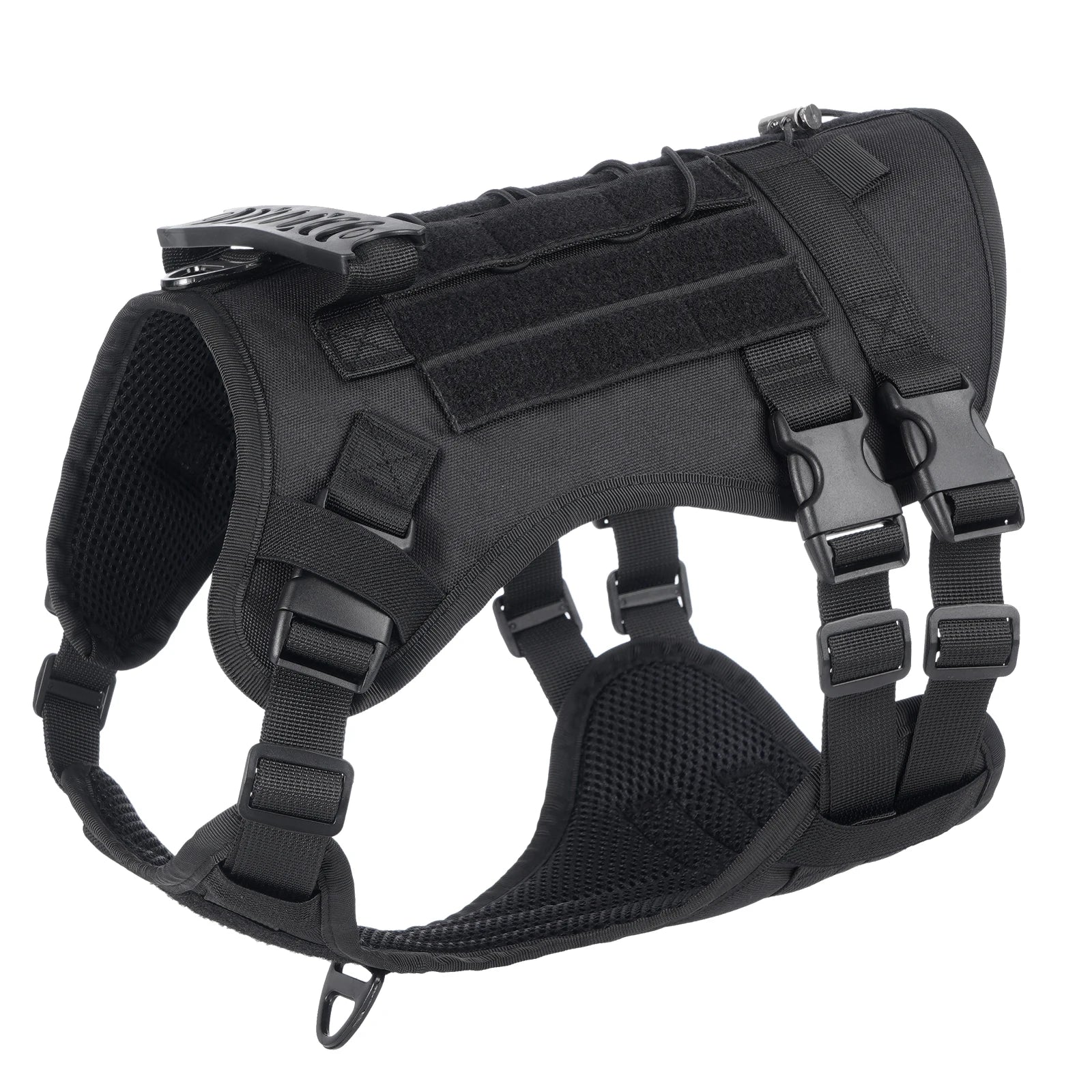 🛡️ Tactical Chest Strap Dog Harness – Heavy-Duty Outdoor Control for Large Dogs 🐕