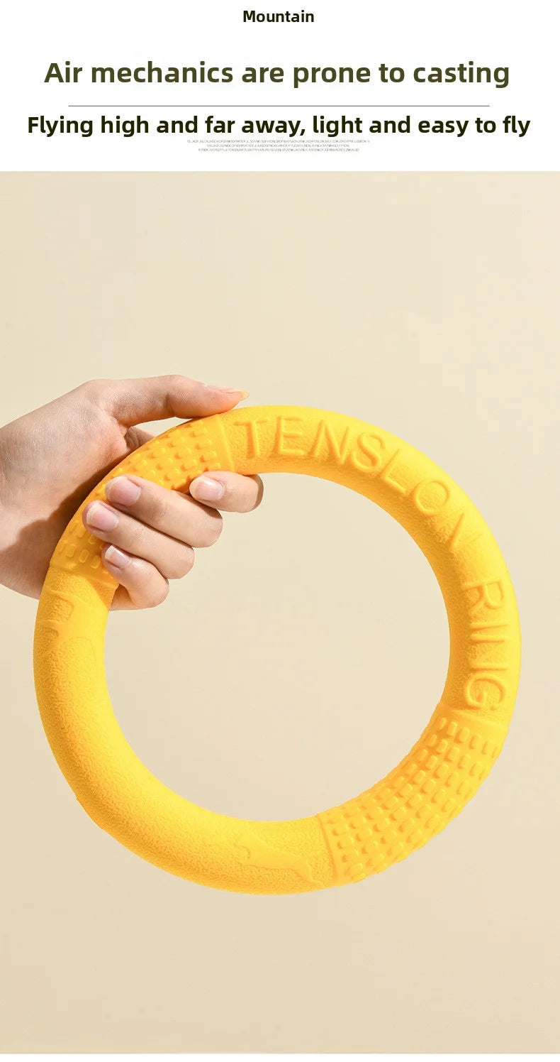 Dog Flying Disk Training Ring – Floating TPR Toy 🥏🐾